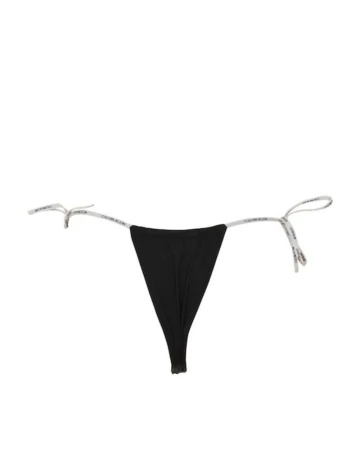 Chilot Tanga Calvin Klein, negru Negru