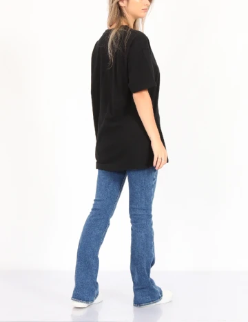Tricou Oversize American Eagle, negru