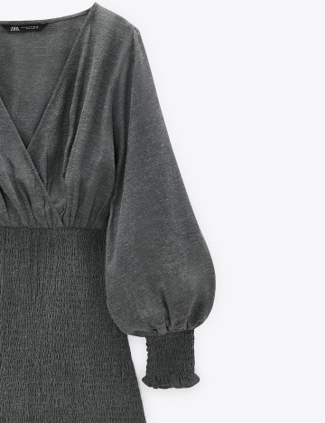 Rochie Zara, gri inchis, M