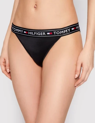 Chilot de baie Tommy Hilfiger, negru