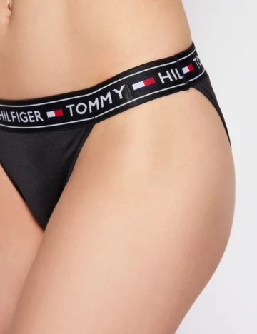 Chilot de baie Tommy Hilfiger, negru