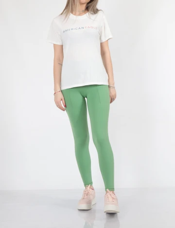Tricou American Eagle, alb