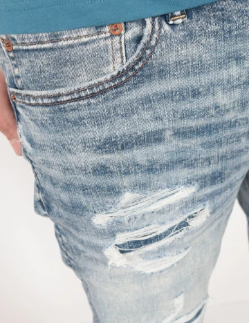 Blugi American Eagle, bleu