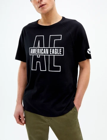 Tricou American Eagle, negru