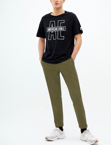 Tricou American Eagle, negru
