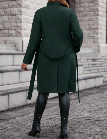 Palton SHEIN CURVE, verde