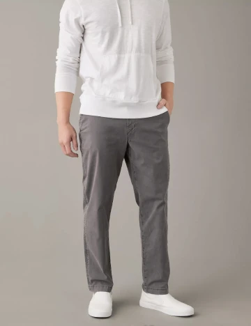 Pantaloni American Eagle, gri