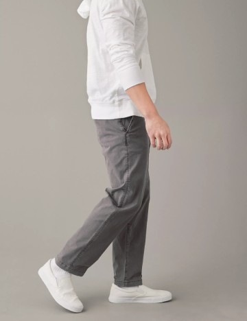 Pantaloni American Eagle, gri