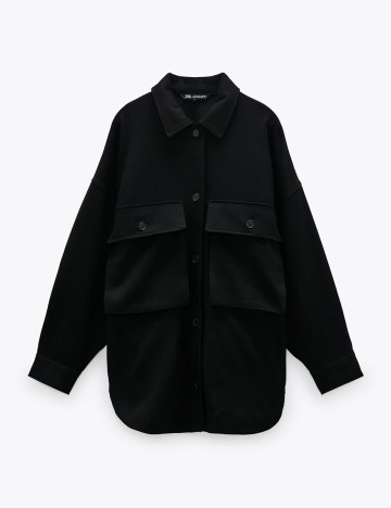 Jacheta Zara, negru, S