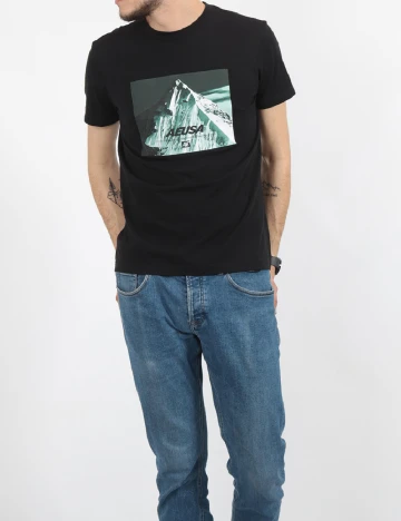 Tricou American Eagle, negru