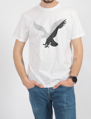 
						Tricou American Eagle, alb