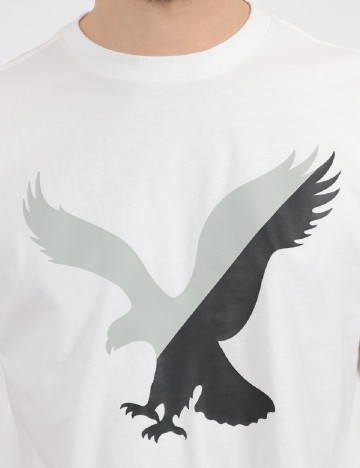 Tricou American Eagle, alb