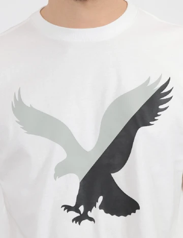 Tricou American Eagle, alb