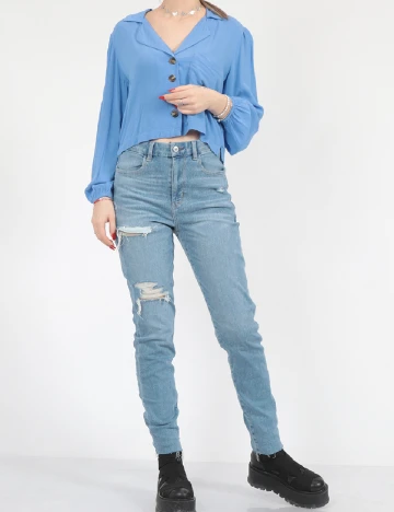 Camasa American Eagle, albastru Albastru