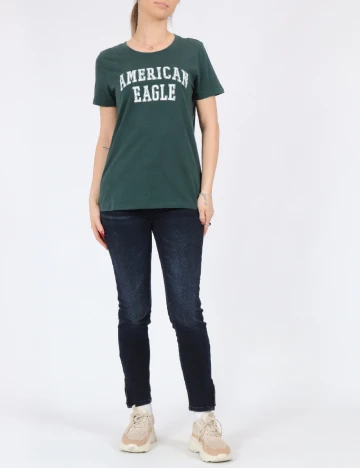 Tricou American Eagle, verde