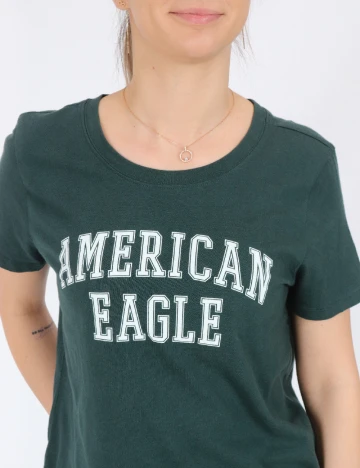 Tricou American Eagle, verde
