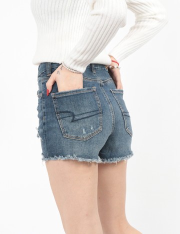 Pantaloni scurti American Eagle, bleumarin