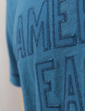 Tricou American Eagle, albastru Albastru