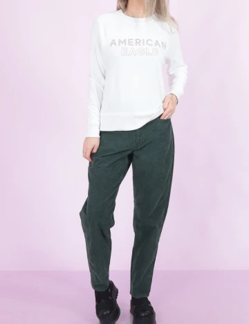 Bluza American Eagle, alb