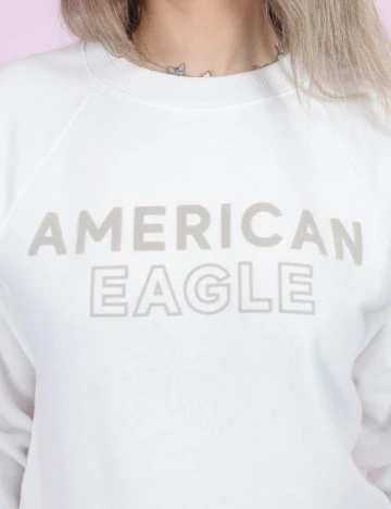 Bluza American Eagle, alb