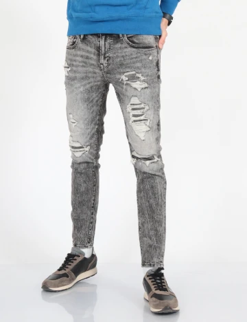 Blugi American Eagle, gri