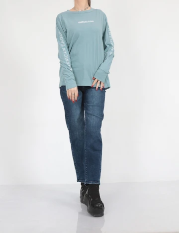Bluza American Eagle, turcoaz Albastru
