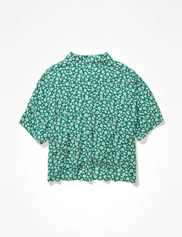 Camasa American Eagle, verde Verde