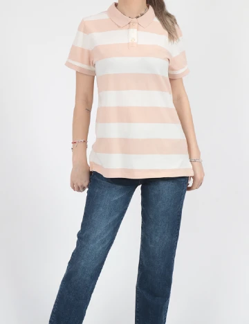 Tricou American Eagle, roz pudra Roz