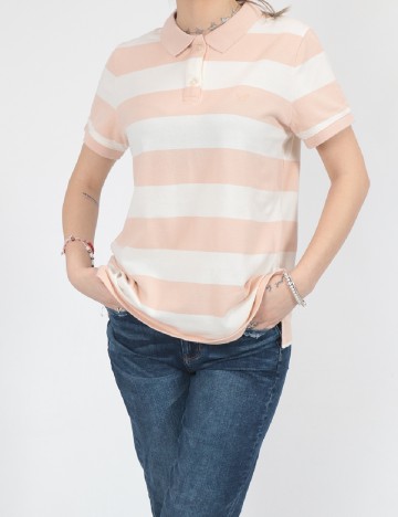 Tricou American Eagle, roz pudra