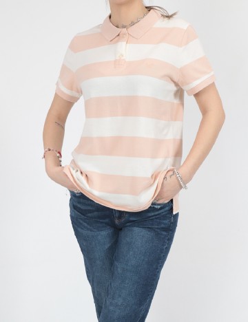 Tricou American Eagle, roz pudra