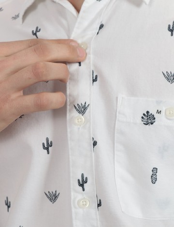 Camasa American Eagle, alb