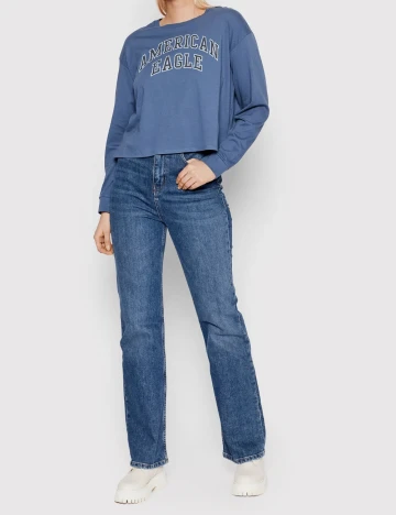 Bluza American Eagle, albastru Albastru