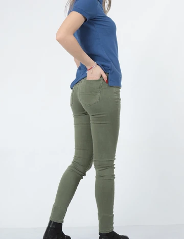 Blugi American Eagle, verde