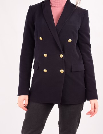 Sacou Zara, bleumarin, XL