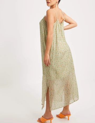 Rochie lunga Object, verde