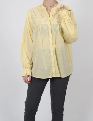 Camasa Vero Moda, galben Galben
