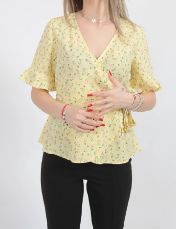 Camasa Vero Moda, galben