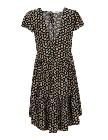 Rochie scurta American Eagle, negru floral