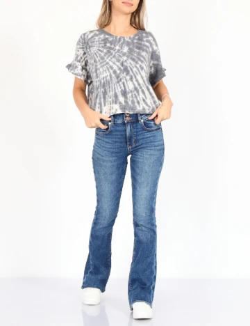 Tricou Oversize American Eagle, gri Gri