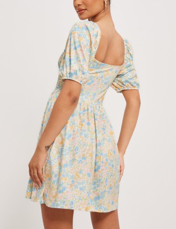 Rochie scurta Vila, mix culori