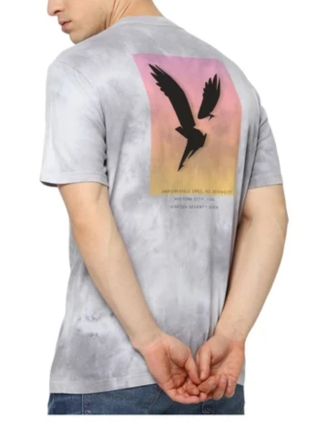 Tricou American Eagle, gri