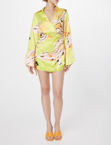 
						Rochie scurta Something New, galben