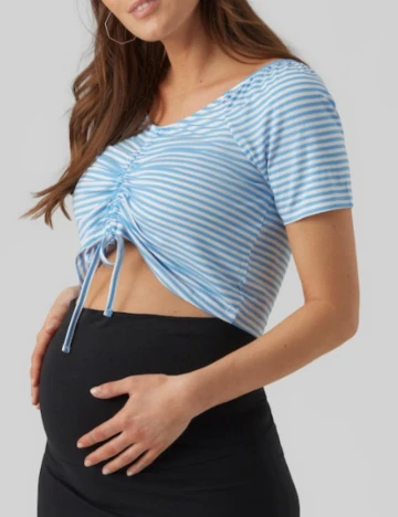 Top Mamalicious, albastru