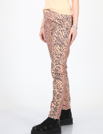 Blugi River Island, animal print