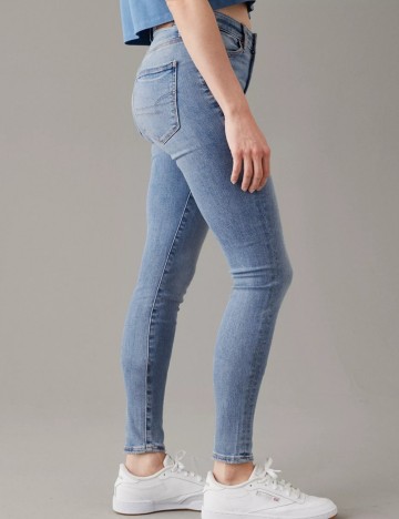 Blugi American Eagle, bleu