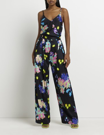 Pantaloni River Island, negru