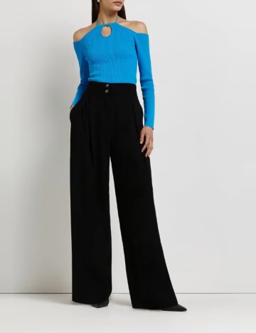 
						Pantaloni River Island, negru