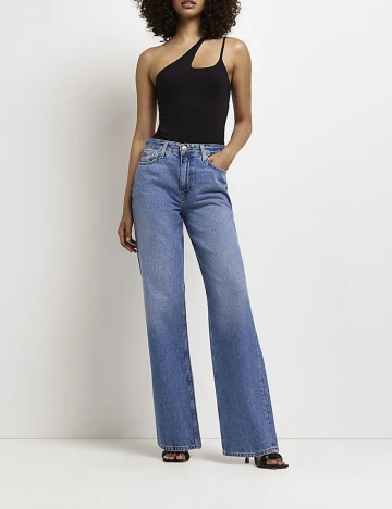 Blugi River Island, albastru