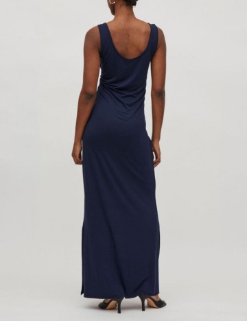 Rochie lunga Vila, bleumarin