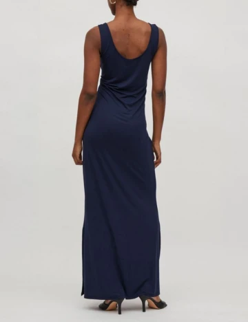 Rochie lunga Vila, bleumarin